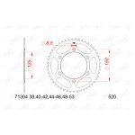 AFAM CREMALHEIRA A�O 520 KTM HUSQVARNA GAS GAS CF MOTO 800