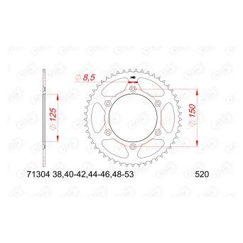 AFAM CREMALHEIRA A�O 520 KTM HUSQVARNA GAS GAS CF MOTO 800