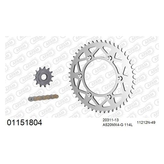 AFAM KIT ALUMINIO CRF450 2017-23