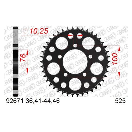 AFAM CREMALHEIRA A�O 525 TRK 502 BN302/502/752 IMPERIALE 400