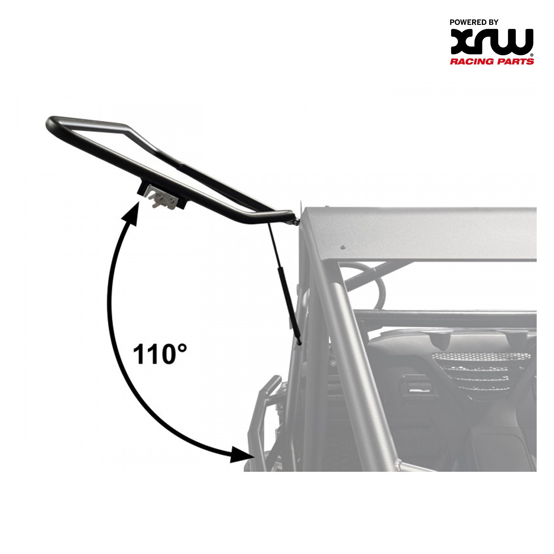 UPPER DOOR NET FRANES XRW WHITE - SEGWAY VILLAIN SX10