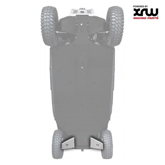 JUEGO PROTECCIONES DE TRAPECIOS TRASEROS ALU - FUGLEMAN CREW