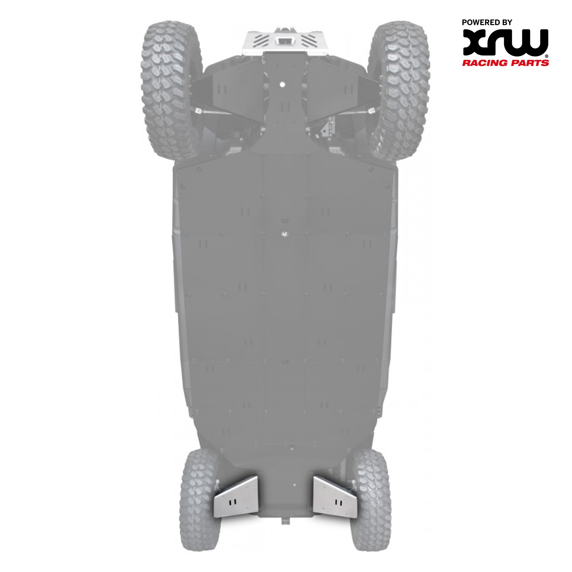 JUEGO PROTECCIONES DE TRAPECIOS TRASEROS ALU - FUGLEMAN CREW