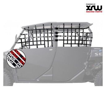 KIT ROLL CAGE NETS XRW WHITE - FUGLEMAN U10 CREW
