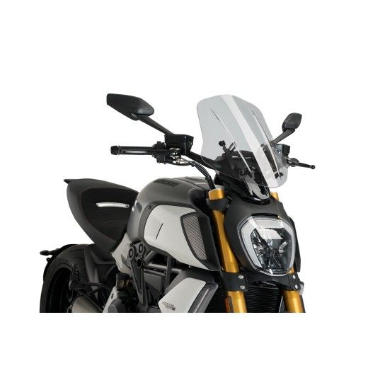 PUIG DUCATI DIAVEL 2019-23 VIDRO NEW GENERATION AJUSTAVEL FU PUIG DUCATI DIAVEL 2019-23 VIDRO NEW GENERATION AJUSTAVEL FU