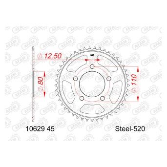 AFAM CREMALHEIRA A�O 520 XL 750 TRANSALP 2023-24