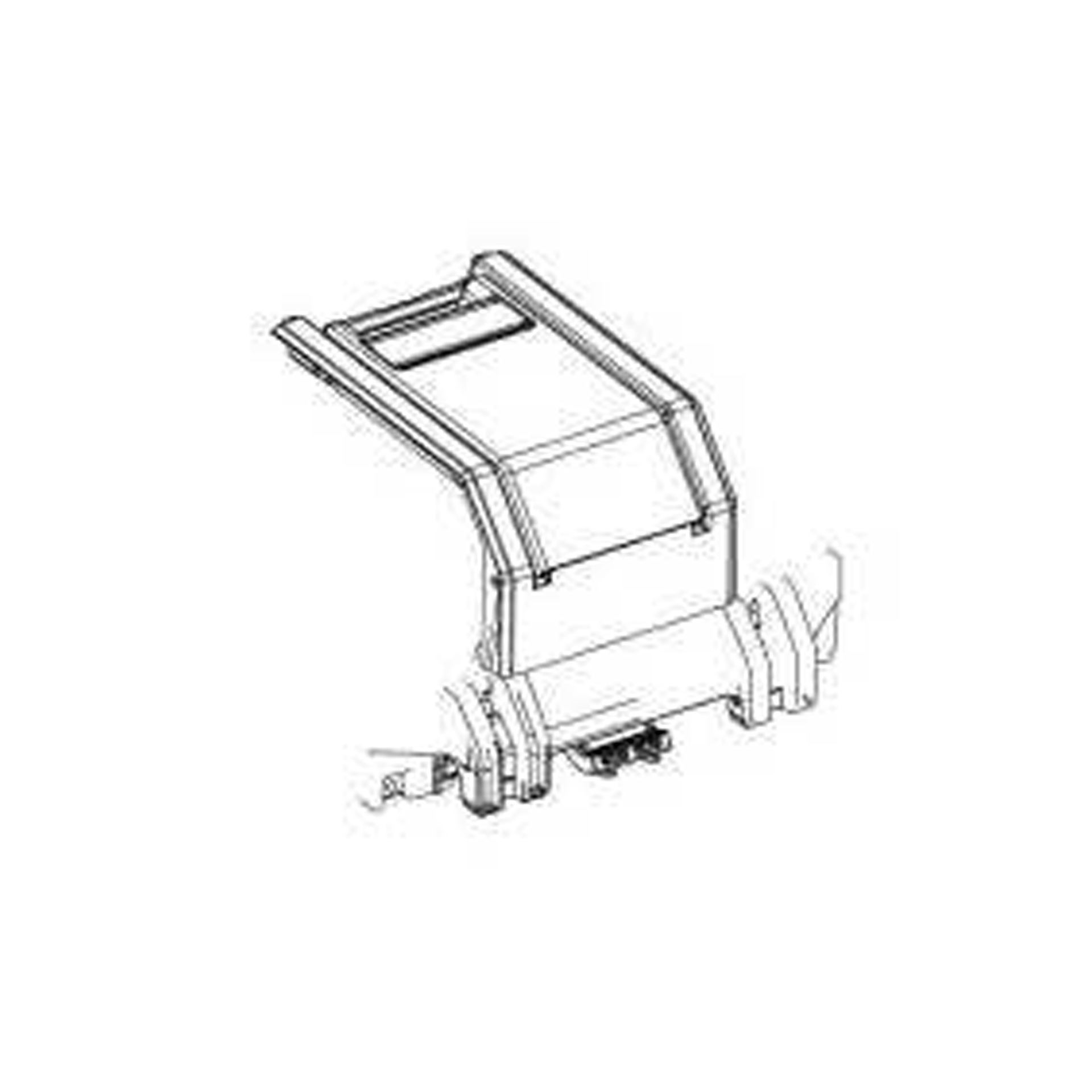 SHAD TR47 FECHO INFERIOR COMPLETO