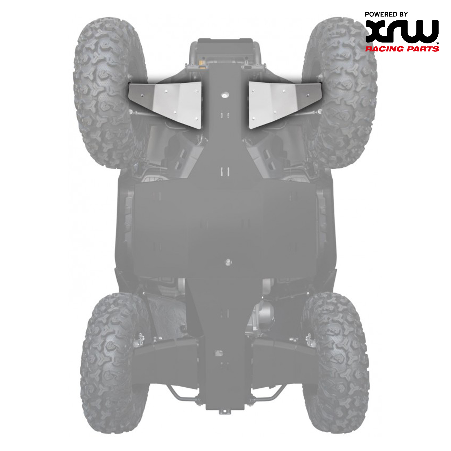 FRONT A-ARM PROTECTIONS ALU KIT - SNARLER AT10W