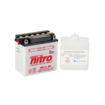 NITRO BATERIA NB7-A COM CARGA ACIDO