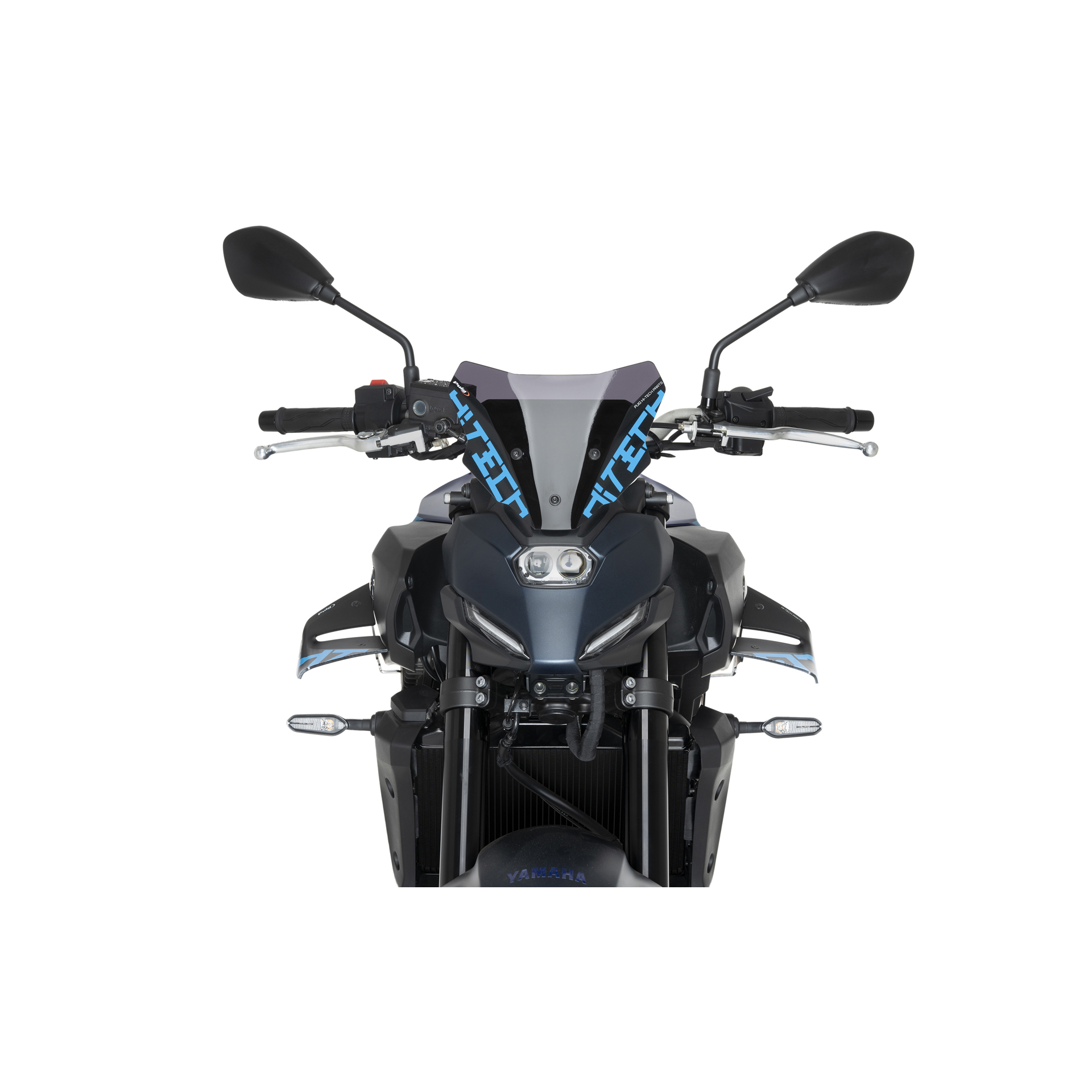 PUIG MT-07 2021 WINDSHIELD NEW GENERATION SPORT BLACK