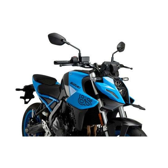 PUIG GSX-8S 2023 SPOILERS FRONTAL DOWNFORCE NAKED PRETO