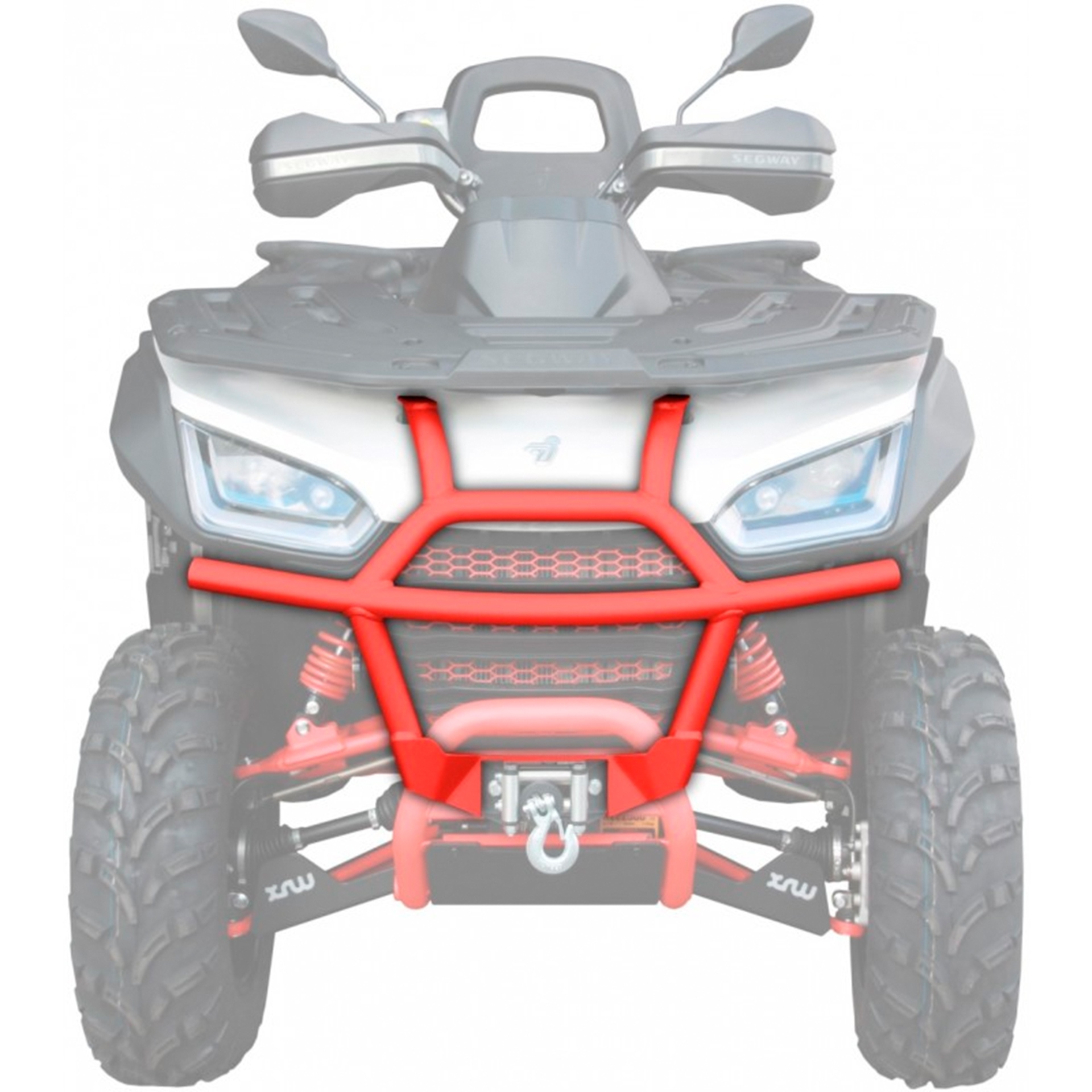 PARA-CHOQUES DIANTEIRO VERMELHO- SNARLER AT6 2023