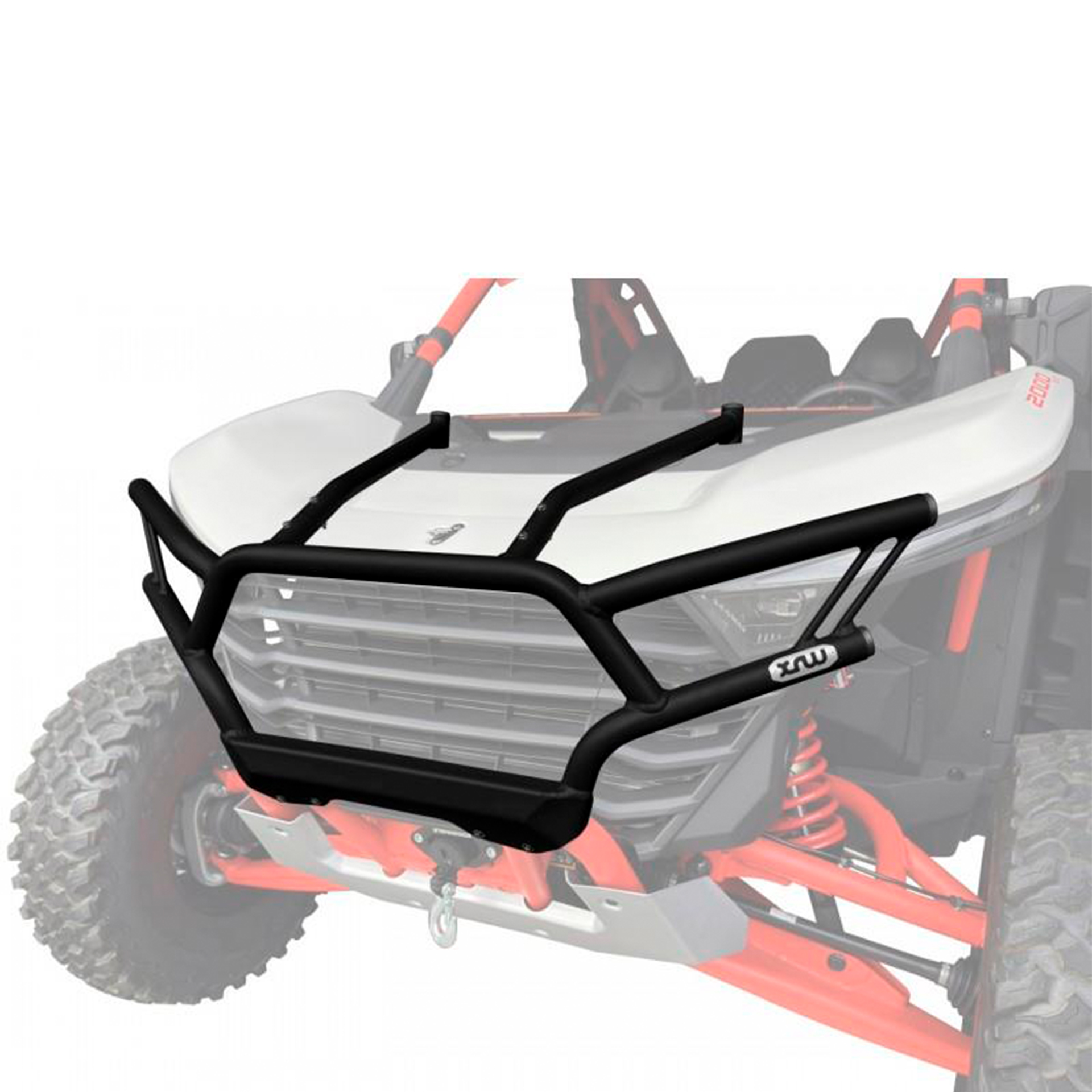 PARACHOQUES FRONTAL ALU SX9 NEGRO - SUPER VILLAIN