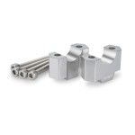 PUIG AUMENTO GUIADOR 30MM RISERS PRATA