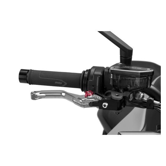PUIG MANETE DE TRAVAO 4.0 CURTA PRATA C/AFINADOR VERMELHO