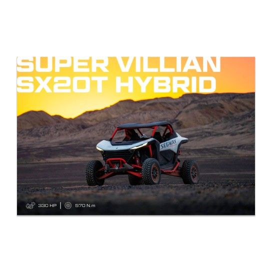 POSTER COM SUPORTE (SUPER VILLAIN)