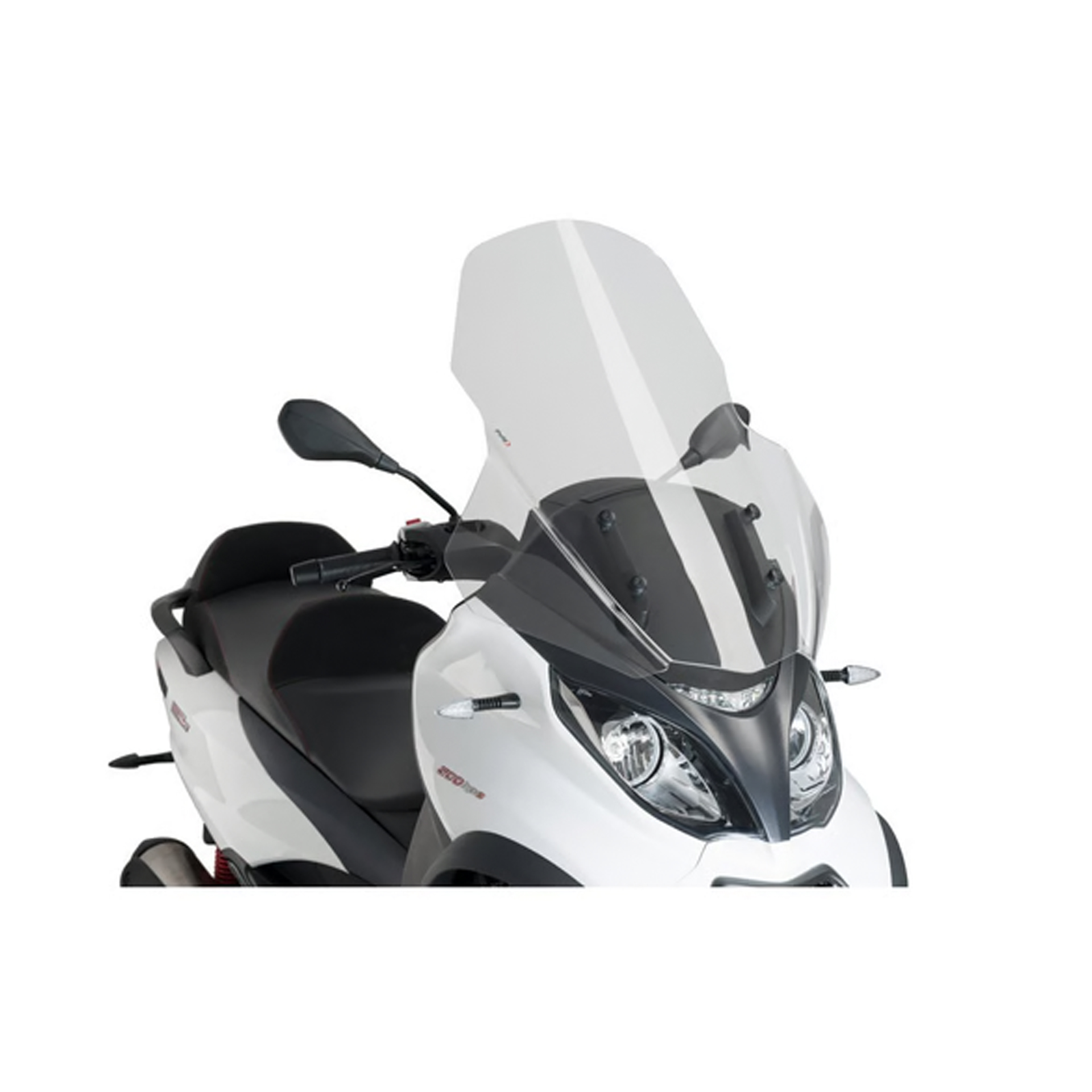PUIG MP3 350 2018 WINDSHIELD V-TECH LINE TOURING SMOKE