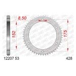 AFAM CREMALHEIRA AÇO 428 DTR125R/X 1988-07 WR125R/X 2009-16 AFAM CREMALHEIRA AÇO 428 DTR125R/X 1988-07 WR125R/X 2009-16