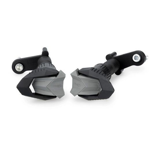 PUIG R19 BLACK FRAME SLIDERS APRILIA RS 660 2021