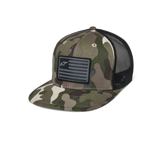ALPINESTARS BONE FLAG FLAT TRUCKER ALPINESTARS BONE FLAG FLAT TRUCKER