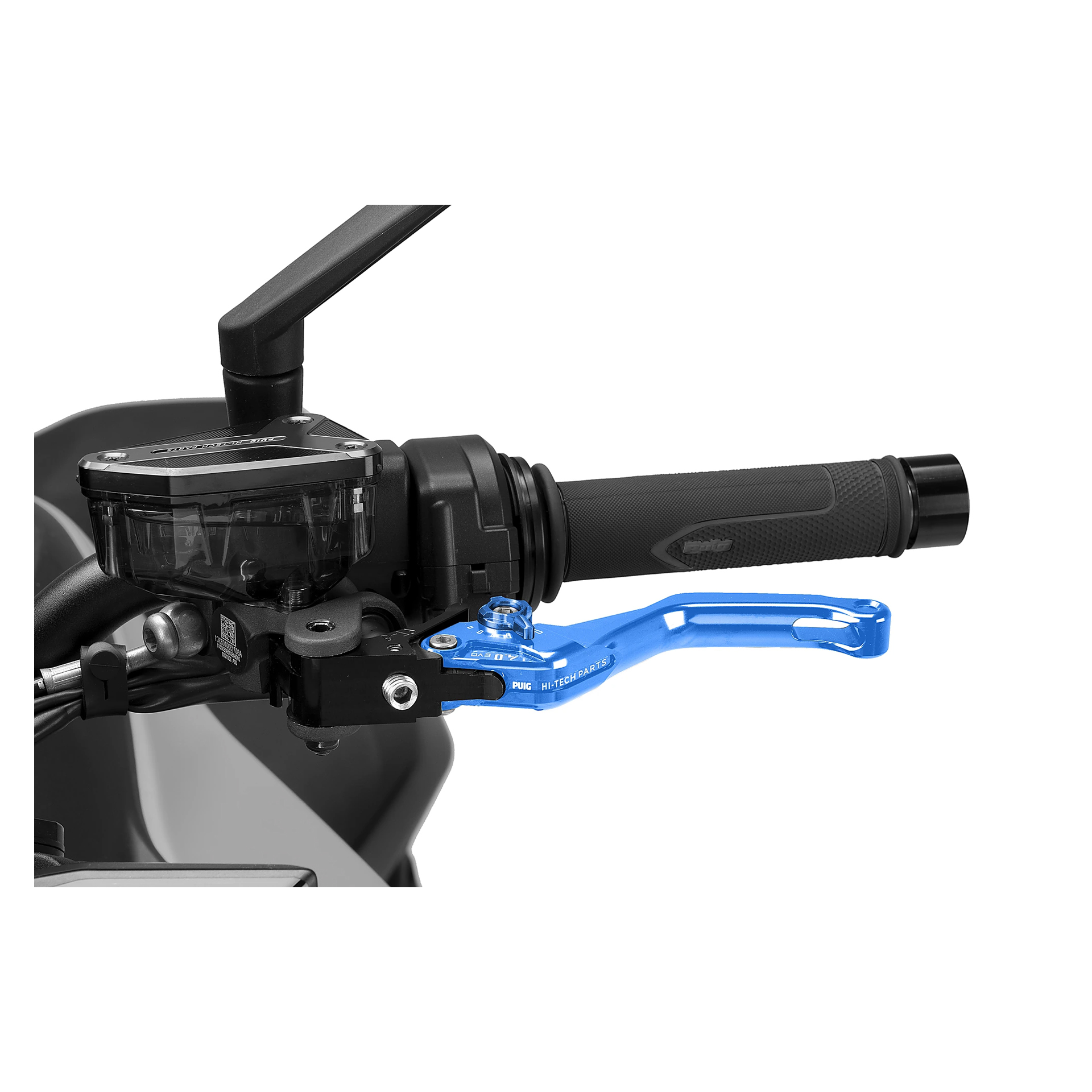 PUIG MANETE DE EMBRAIAGEM CURTA 4.0 AZUL C/AFINADOR AZUL
